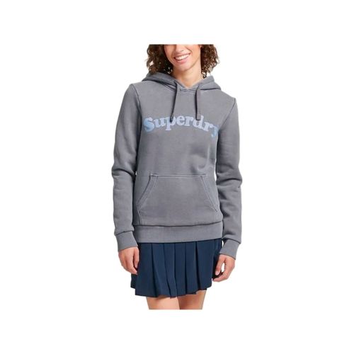 Sweat Superdry Vintage Cooper Femme Gris