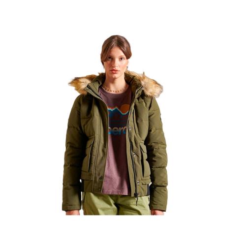 Doudoune Superdry Everest Femme Kaki