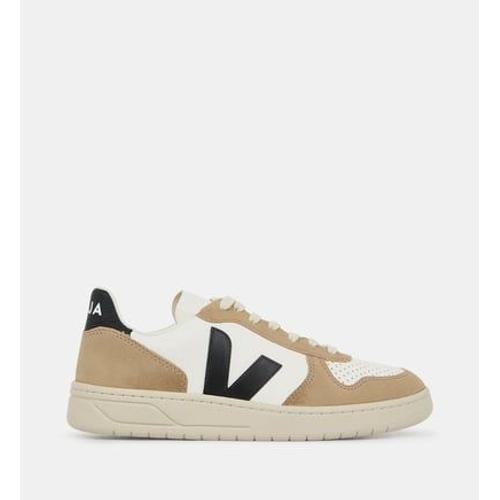 Veja Baskets Basses Sahara Cuir Chromefree Blanc