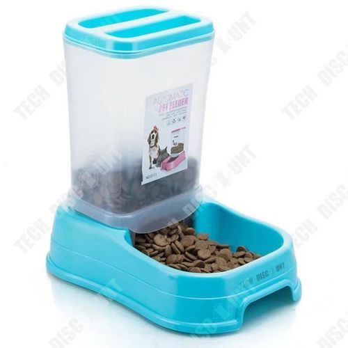 Td® Distributeur Croquettes Pour Chat Chien Gamelle Moyen Animaux De Compagnie Antidérapante Voyage Lapin Bol Aliments Nourriture