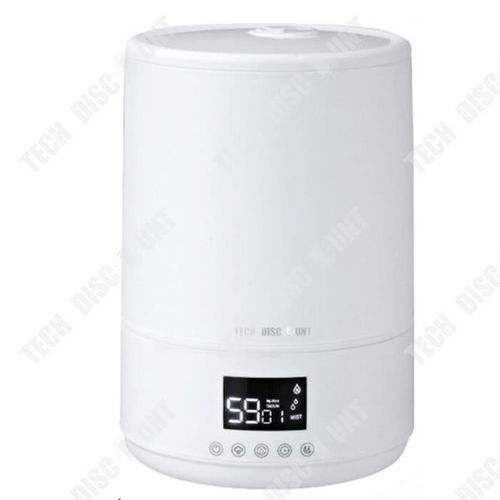 TD® Blanc givré intelligent avec humidificateur d'aromathérapie atomisé 4 litres humidificateur de lanterne à grand volume de brouil
