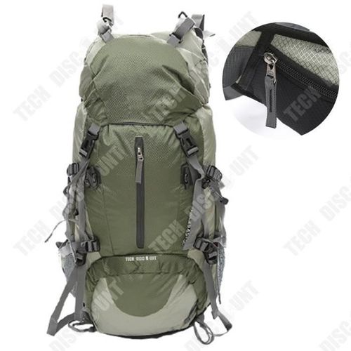 TD® Sports de plein air Camping Sac à dos Mode Grande capacité Alpinisme Sac de randonnée Sac à dos d'équitation pour hommes et femm