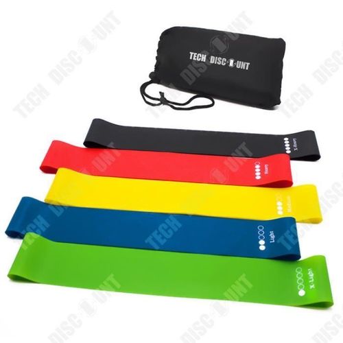 Td® Anneau Élastique Élevé Bande De Résistance Au Latex Pour Yoga Fitness Squat - Tech Discount