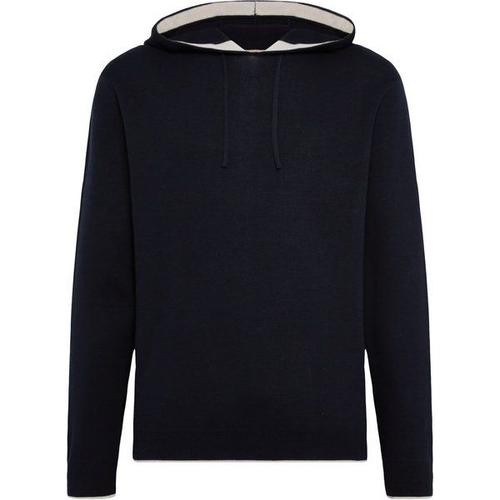 Boggi Milano Sweat-Shirt  Bleu Marine