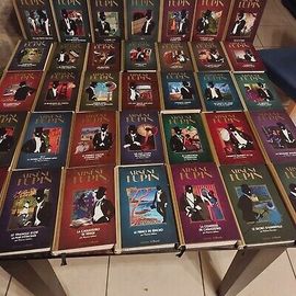 Arsene Lupin Maurice Leblanc Lot De 37 Livres Collection Le Monde Hachette Complète Et Intégrale