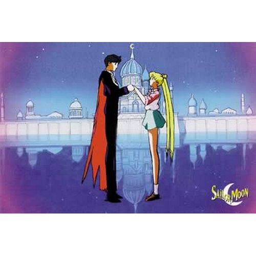 Sailor Moon - 2 Persons - 59x85cm - Affiche / Poster Envoi En Tube