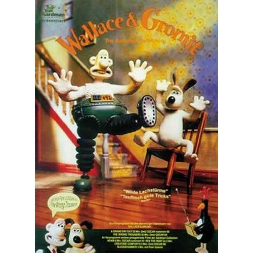 Wallace And Gromit - 68x98cm - Affiche / Poster Envoi En Tube