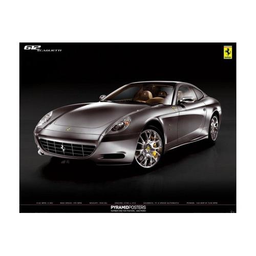 Ferrari - 612 Scaglietti - 40x50cm - Affiche / Poster Envoi En Tube
