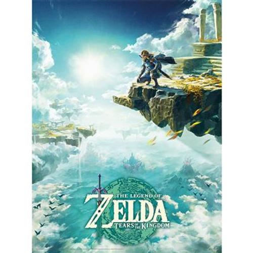The Legend Of Zelda - Tears Of The Kingdom (Hyrule Skies) - 30x40cm - Affiche / Poster Envoi En Tube