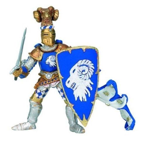 Papo - 39913 - Figurine - Maître Des Armes Cimier Bélier