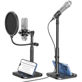 Bouclier d'isolation de microphone réglable, filtre pare-vent