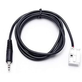 Cable jack auxiliaire mp3 audio autoradio peugeot 307 - skyexpert