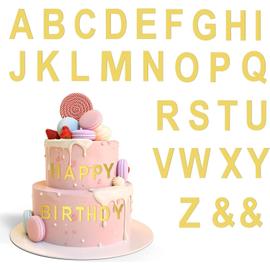 Modèle de gâteau de biscuit de lettre d'alphabet. Pochoir à gâteau aux  biscuits. Modèle d