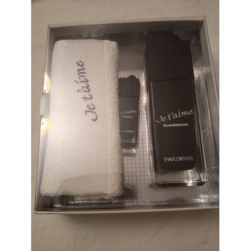 Vapo Et Petit Lacon Plus Serviette Je T Aime Scandaleuse 
