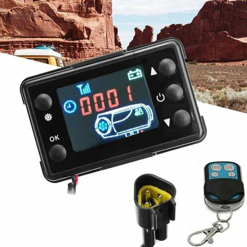 12v Lcd Contr?Leur De Chauffage De Voiture Avec T¿¿L¿¿Commande ¿¿ 4 Boutons Pour Les Chauffages De Voiture Diesel