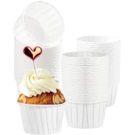 Moules Muffins Silicone Réutilisables Caissettes - 4 Couleurs Lot de 24  Anti-adhésif Moule Cake Sans BPA Cupcake Tasses de Cuisson