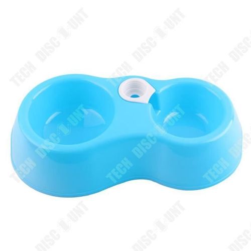 Td® Distributeur Croquettes Pour Chat Chien Gamelle Moyen Animaux De Compagnie Antidérapante Voyage Lapin Bol Aliments Nourriture