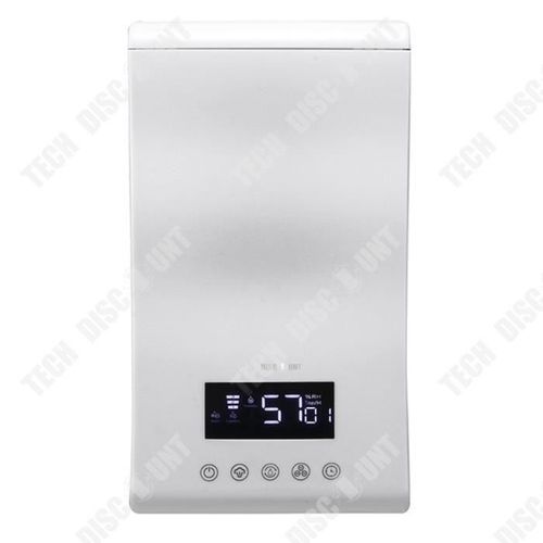 TD® Affichage numérique intelligent avec humidificateur carré de bureau télécommandé muet petite grande capacité de pulvérisation