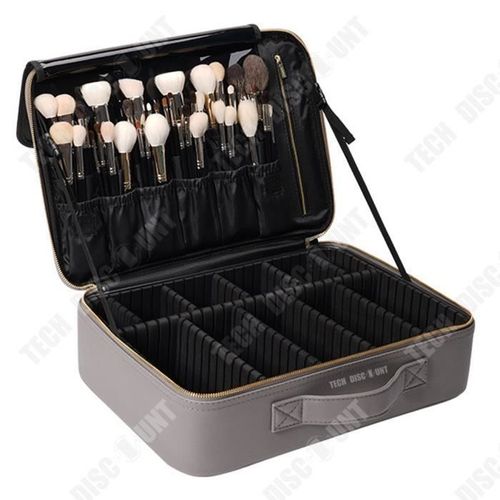 TD® Défilé et maquillage sac cosmétique grande capacité salon de manucure tatouage broderie valise et sac de rangement maquilleur