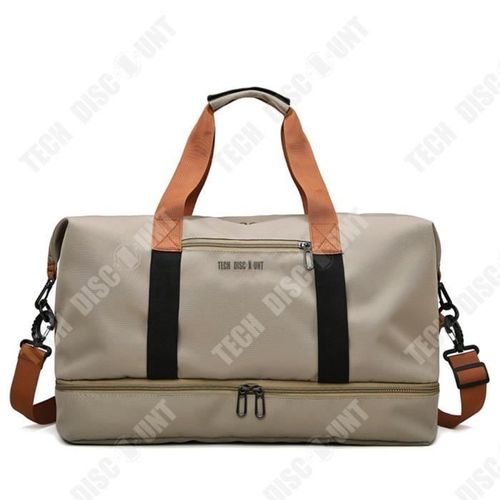 TD® Sac de voyage sac de voyage portable à courte distance grande capacité sac de fitness séparation sèche et humide léger