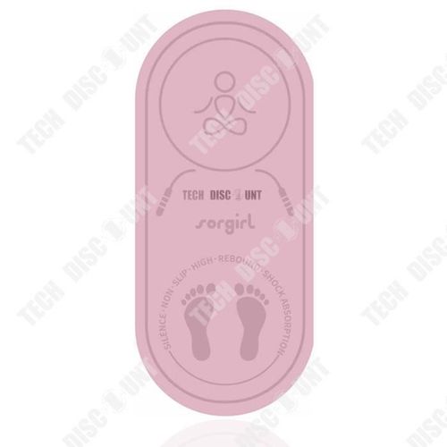 Td® Tapis De Corde À Sauter Tapis Insonorisé Absorbant Les Chocs Tapis De Yoga En Cours D'exécution Tapis De Sport De Danse De Fitne