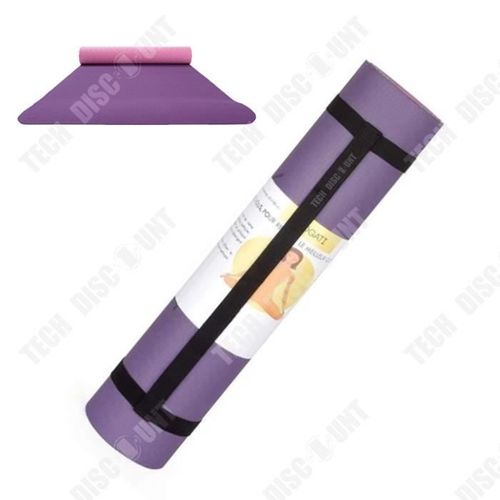 Td® Tapis De Yoga En Caoutchouc Naturel Tapis De Sol Épaississant Et Élargissant Le Tapis De Fitness Professionnel Antidérapant