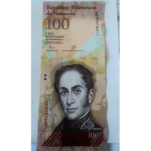 Venezuela 100 Bolivars 2015 Unc