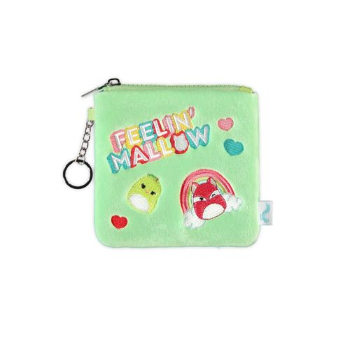 Porte Monnaie - Squishmallows - Mixed Squish Fluffy Porte Monnaie Vert