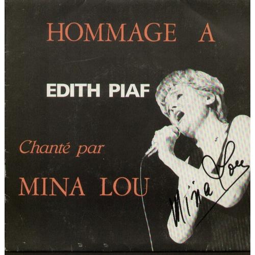 Hommage A Edith Piaf - Milord - Non Je Ne Regrette Rien