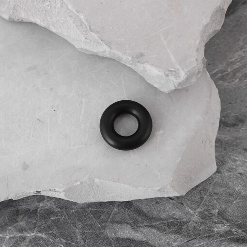 Lot De 6 Pneus Noirs 15/8ème Pour Modèles Fab 1 Et Dinky De Hong Kong - Neufs - Échelle 1:43 - Plastique Pour Miniatures