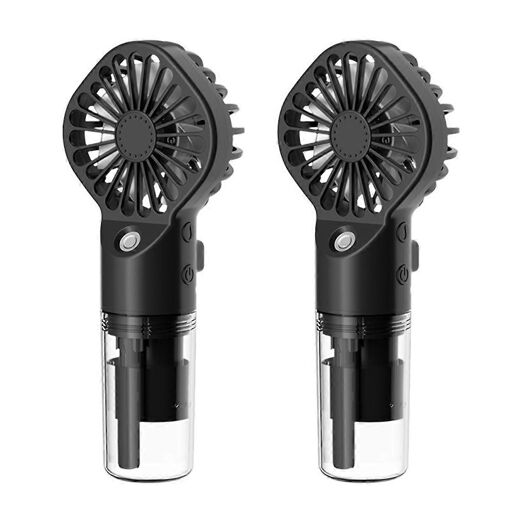 Ventilateur portatif rechargeable, humidificateur, petit ventilateu...