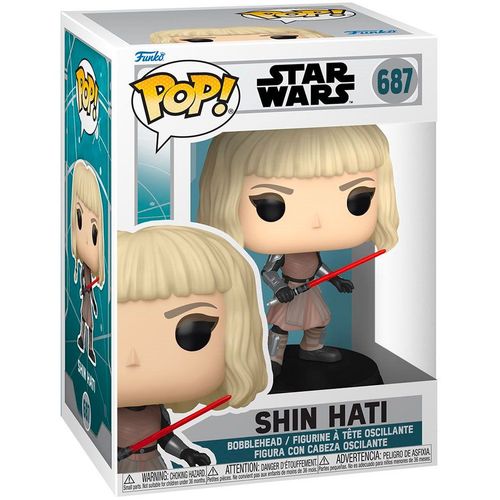 Figurine Funko Pop - Star Wars : Ahsoka (Série Tv) N°687 - Shin Hati (76543)