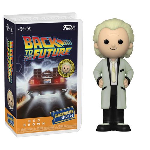 Figurine Funko Rewind - Retour Vers Le Futur - Doc Brown W/Ch