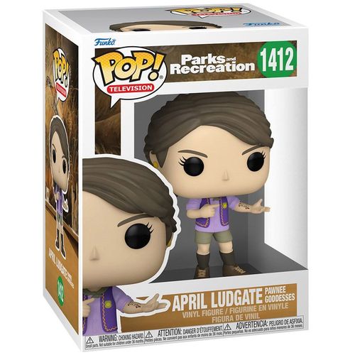 Parks And Recreation - Figurine Pop! April (Goddess) 9 Cm