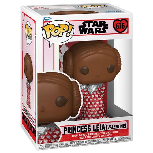 Figurine Funko Pop! - Star Wars - Leia (Val Choc)