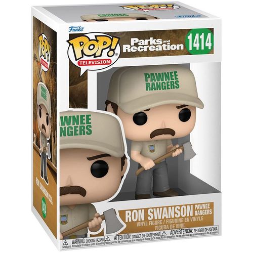 Parks And Recreation - Figurine Pop! Ron (Ranger) 9 Cm