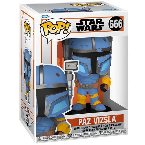 Star Wars : The Mandalorian - Figurine Pop! Paz Vizsla 9 Cm