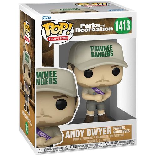 Parks And Recreation - Figurine Pop! Andy W/Sash 9 Cm