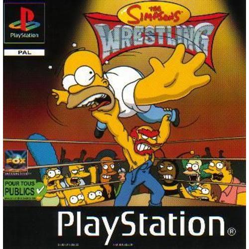 the simpsons wrestling ps1