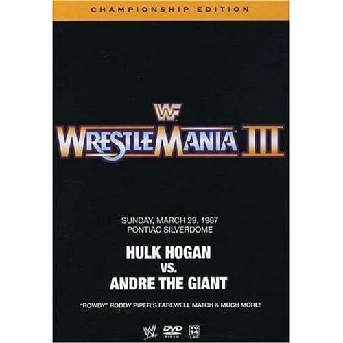 Wwf: Wrestlemania 3 [Dvd] [Import]