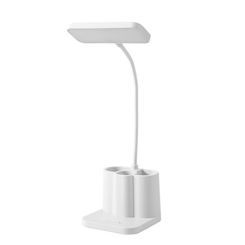 Lampe Intelligente De Protection Des Yeux De Bureau De Dortoir D'étudiant À 360° Lampe De Lecture De Chevet Led Porte-Stylo