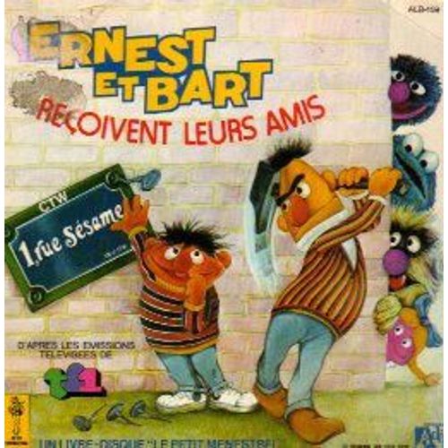 Ernest Et Bart Recoivent Leurs Amis (Livre Disque)