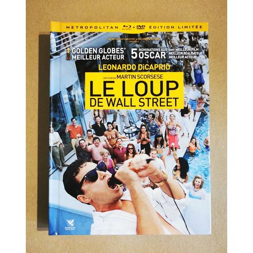 Le Loup De Wall Street -Digipack Édition Limitée Blu-Ray + Dvd + Cd