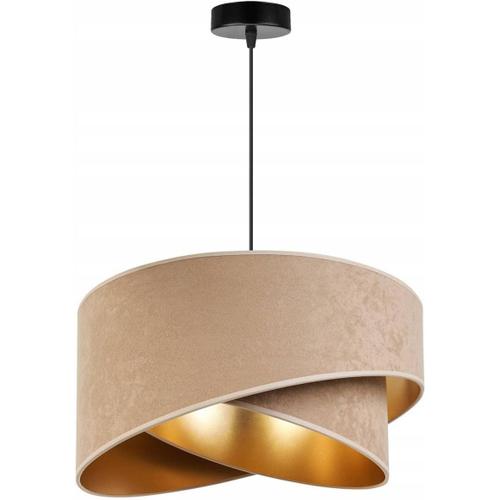 Light-Home Abat Jour Suspension Luminaire Lustre Industriel Milan - Moderne Abat Jour Plafond Pour Chambre Salon Et Cuisine - En Metal - Beige