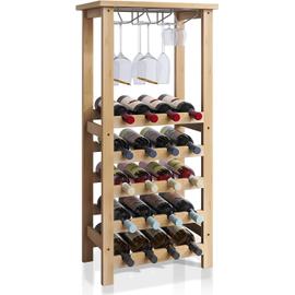 COSTWAY Casier à Vin, Présentoir de Bouteilles de vin, Rangement pour  Cuisine,Comptoir de Bar en