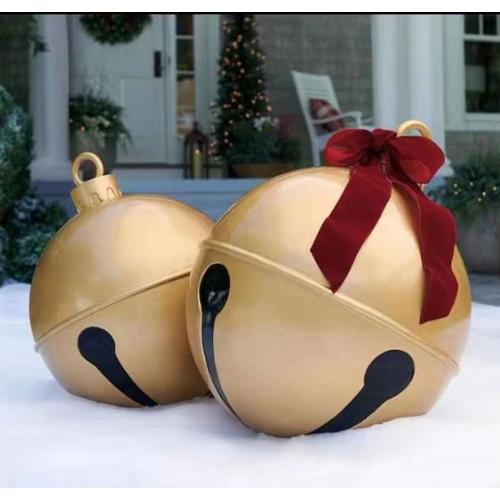 Boule gonflable Cloches de Noël - Large