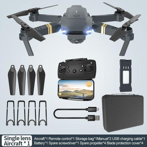 Drone Quadrirotor Pliant Ultra-Durable Télécommandé, Caméra Grand Angle 4k Hd 800 D88 S168 Mono-Coup-Shoujiaelectronic