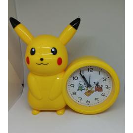 Réveil Pokemon Pikachu pour enfants, horloge de bureau mignonne, dessin  animé, décoration de la maison, cadeau