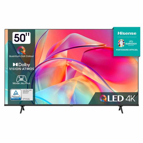 HISENSE 50E77KQ TV QLED 50" 4K, SMART TV, DOLBY VISION, DOLBY AUDIO, DTS VIRTUAL:XTM