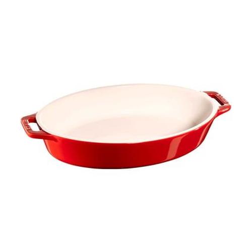 Staub - Plat À Four Ovale 23 Cm Cerise  - Rouge